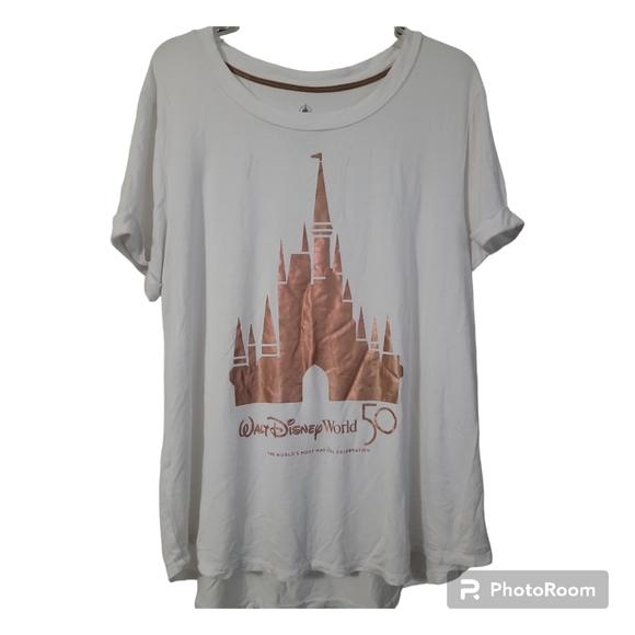 Disney Tops - Walt Disney World 1x 50th tee